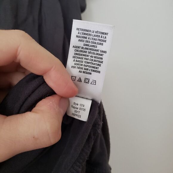 Aeropostale Cropped Twist Front Top S - Picture 5 of 5